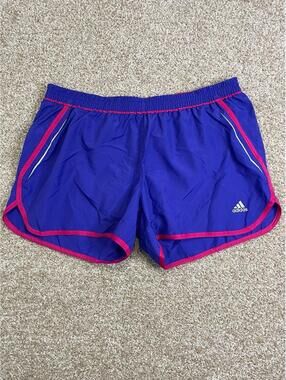 Adidas running Shorts sz L Pink‎  Blue